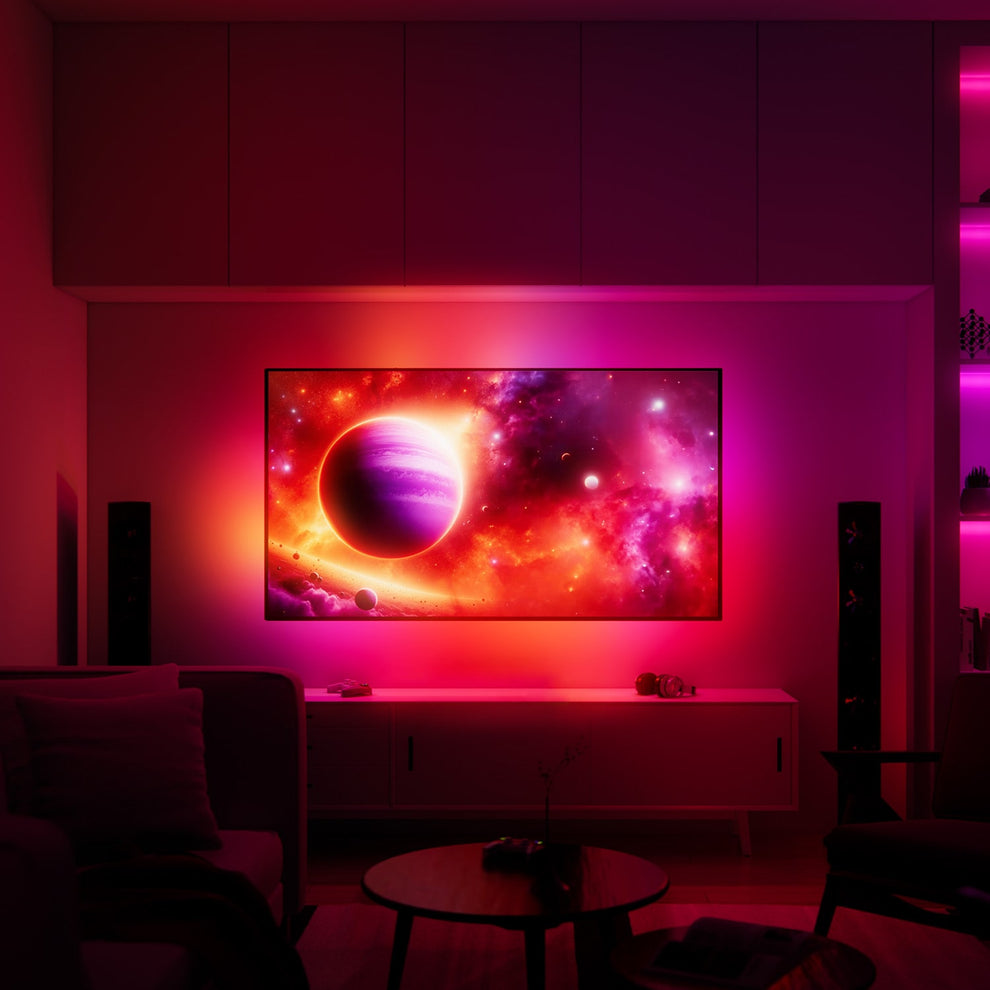 Lumix RGB Strip TV Backlighting